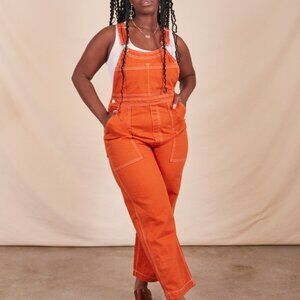 Big Bud Press Original Overalls in Burnt Orange size XL